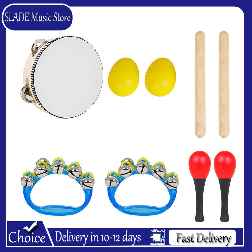 Kids Education Bell - 5 Stuks Kids Orff Percussie Set