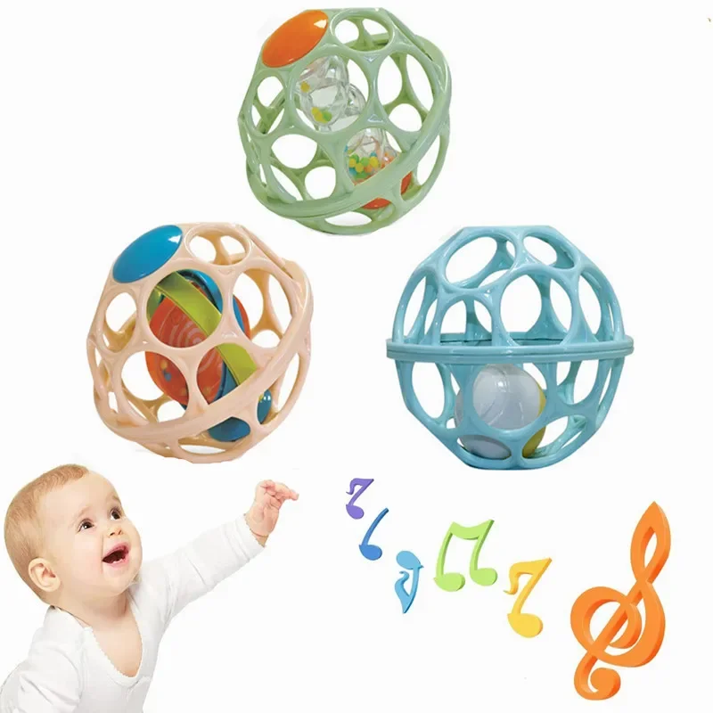 Kids Education Bell - Baby Hand Rammelaar Zachte Bal Speelgoed