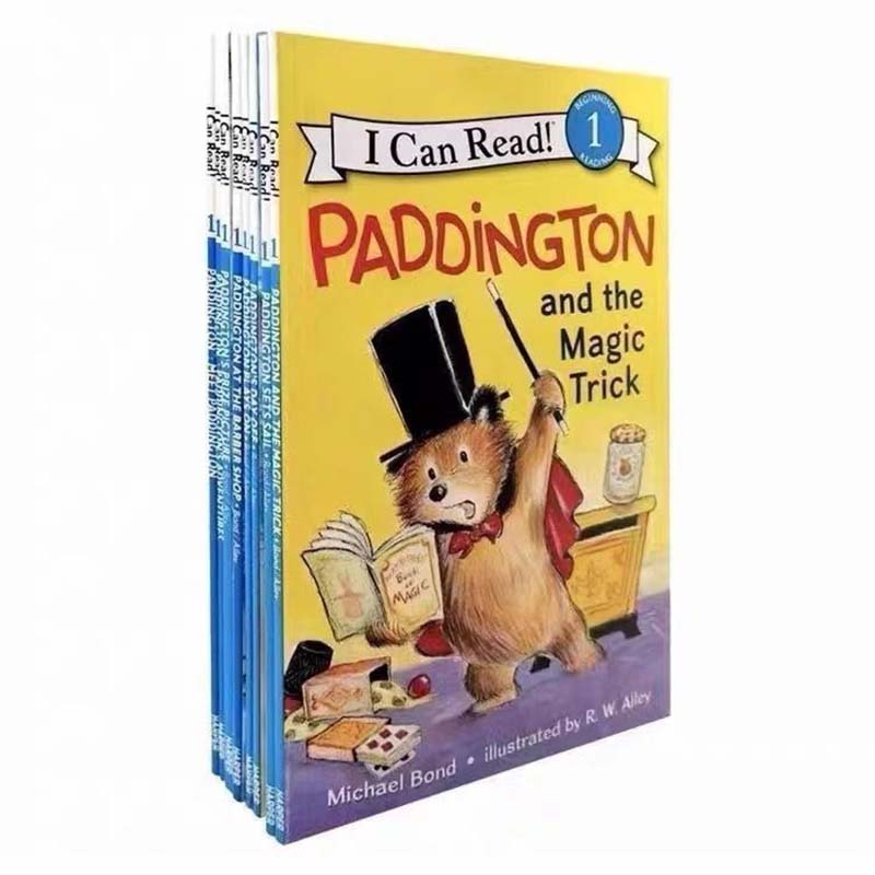 Educational Cartoon For Kids - 8 boeken/set Engels prentenboek Ik kan