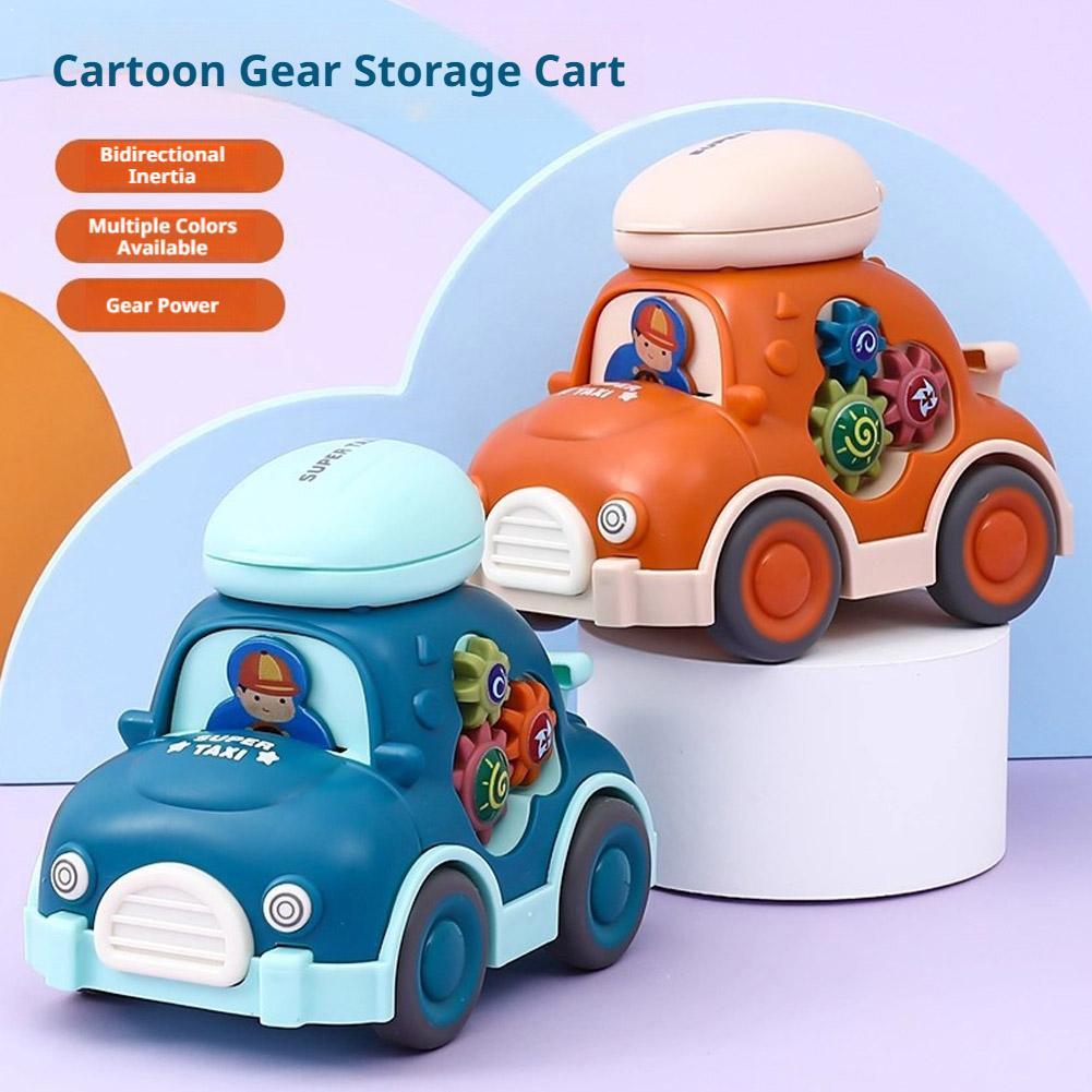 Kids Home Education - Cartoon Mini Pull Back Speelgoedauto, Inertia