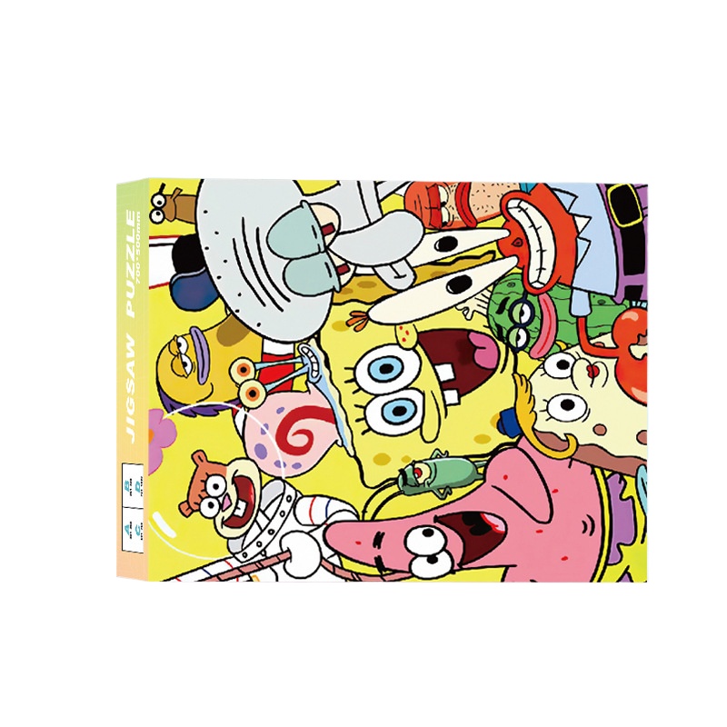 Kids Home Education - 1000 Stuks SpongeBob SquarePants Puzzel Assemblage