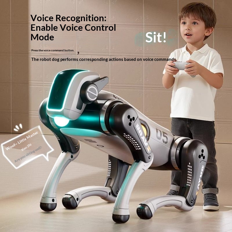 Kids Education Related - AI-afstandsbediening Robot Hond Duits spraakgestuurd elektrisch