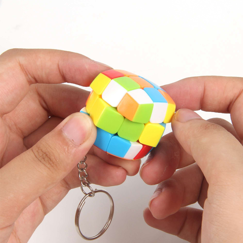 2PCS Mini 3x3 Speed ​​Cube Sle - Kids Education Related recensie en prijs