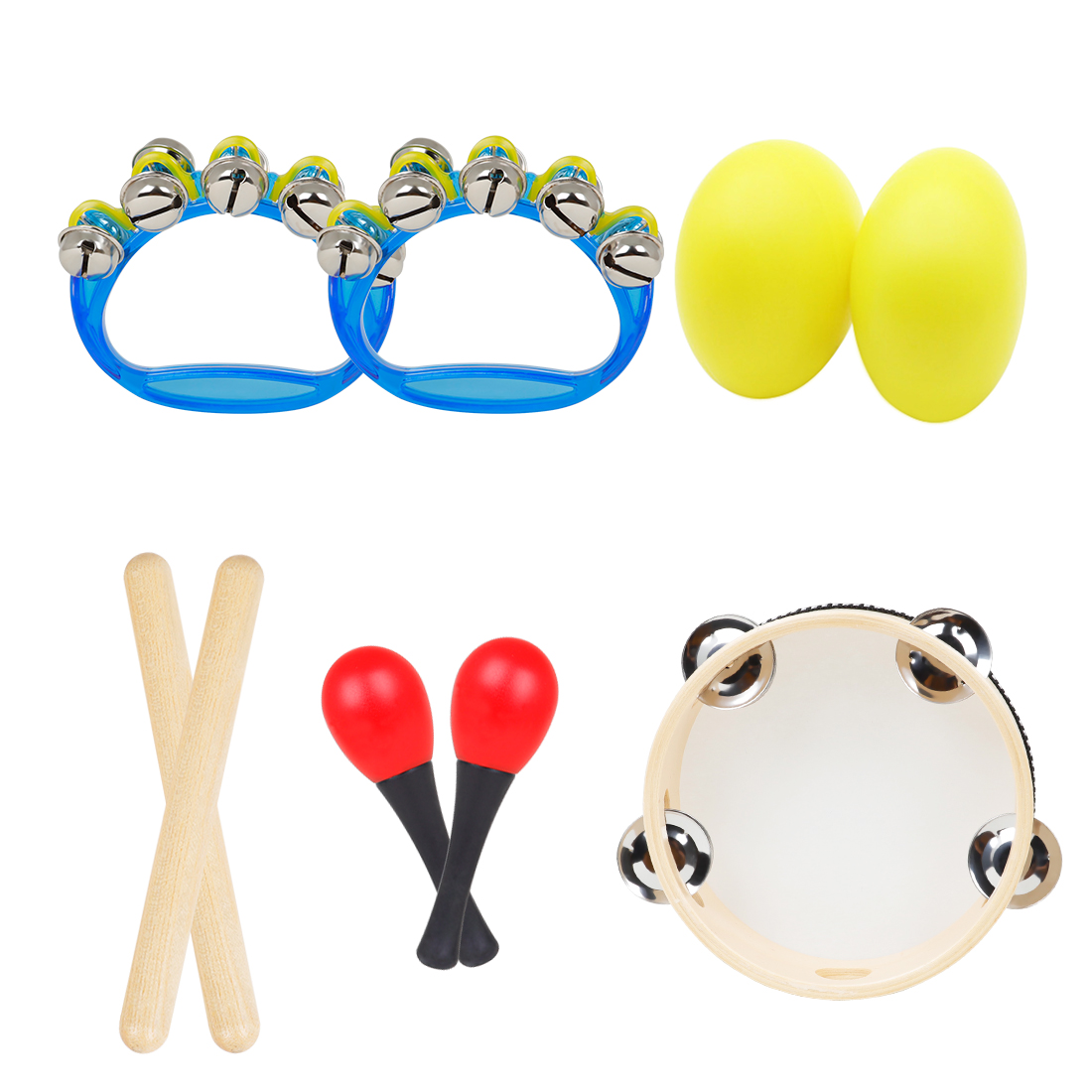 5 Stuks Kids Orff Percussie Se - Kids Education Bell recensie en prijs