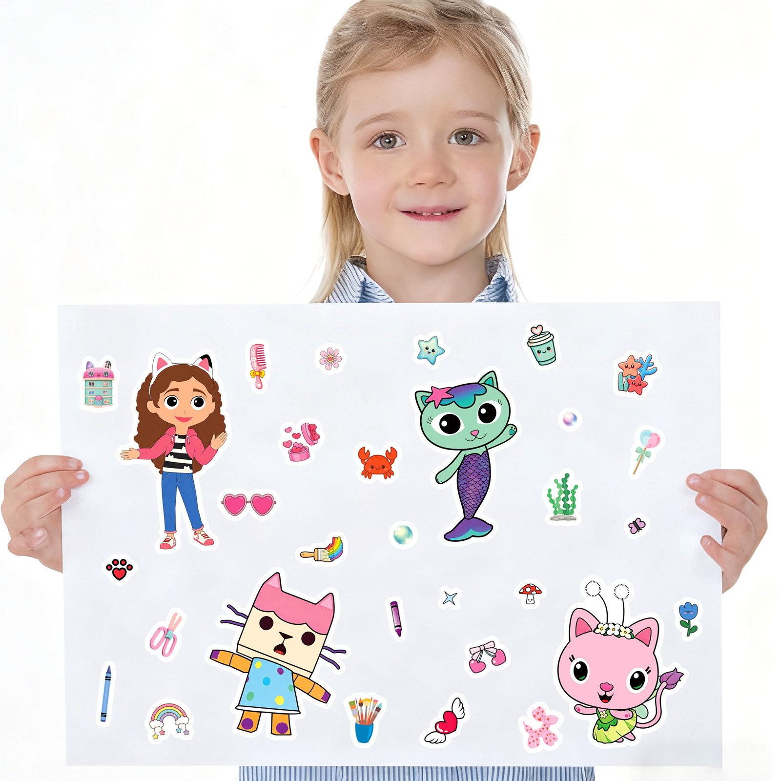 8/16 Vellen Gabby's Poppenhuis - Educational Cartoon For Kids recensie en prijs
