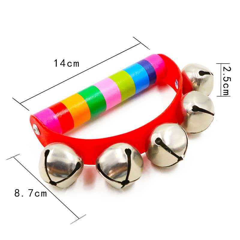 Regenboog Hand Jingle Bells Ho - Kids Education Bell recensie en prijs
