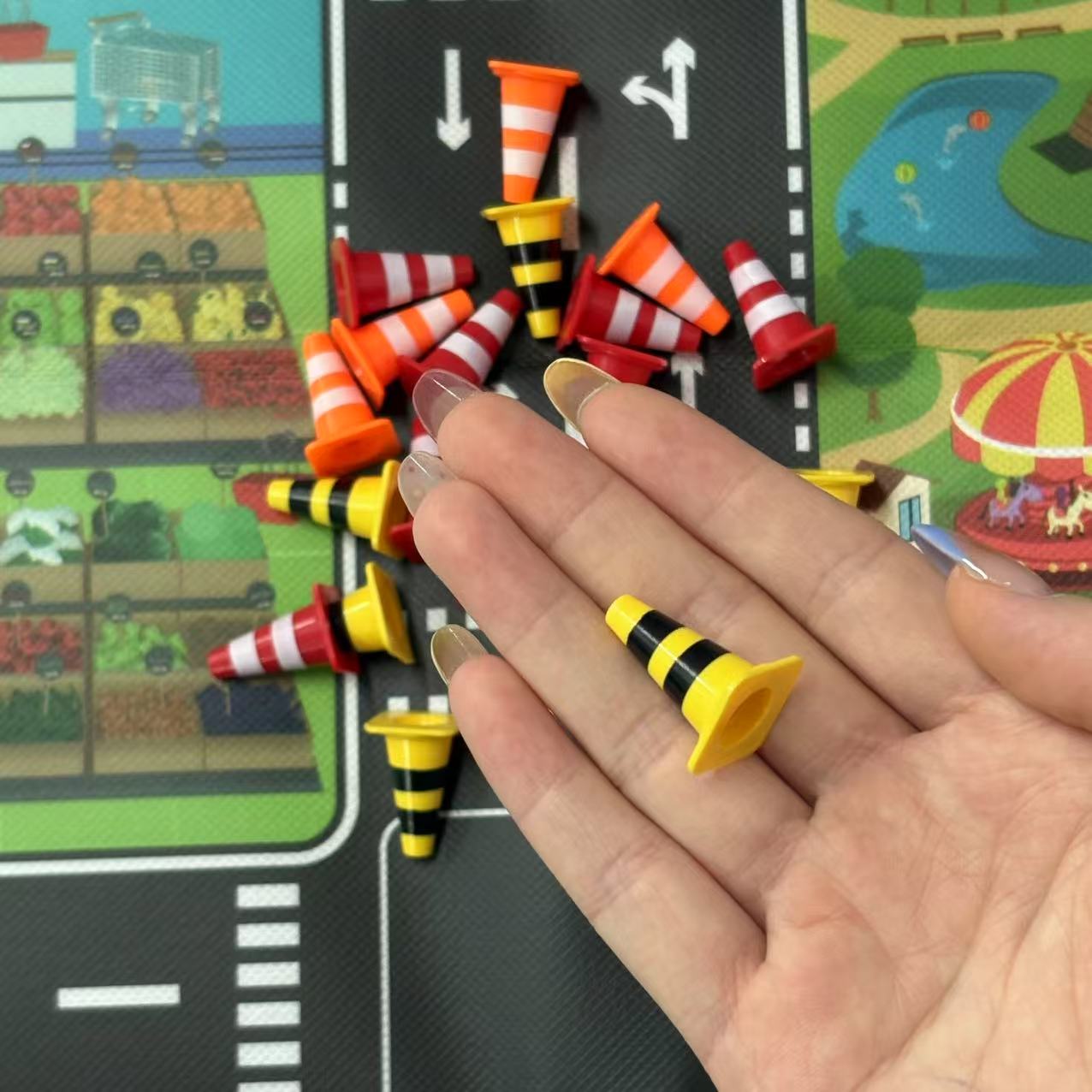 Miniatuur verkeersborden en we - Kids Home Education recensie en prijs