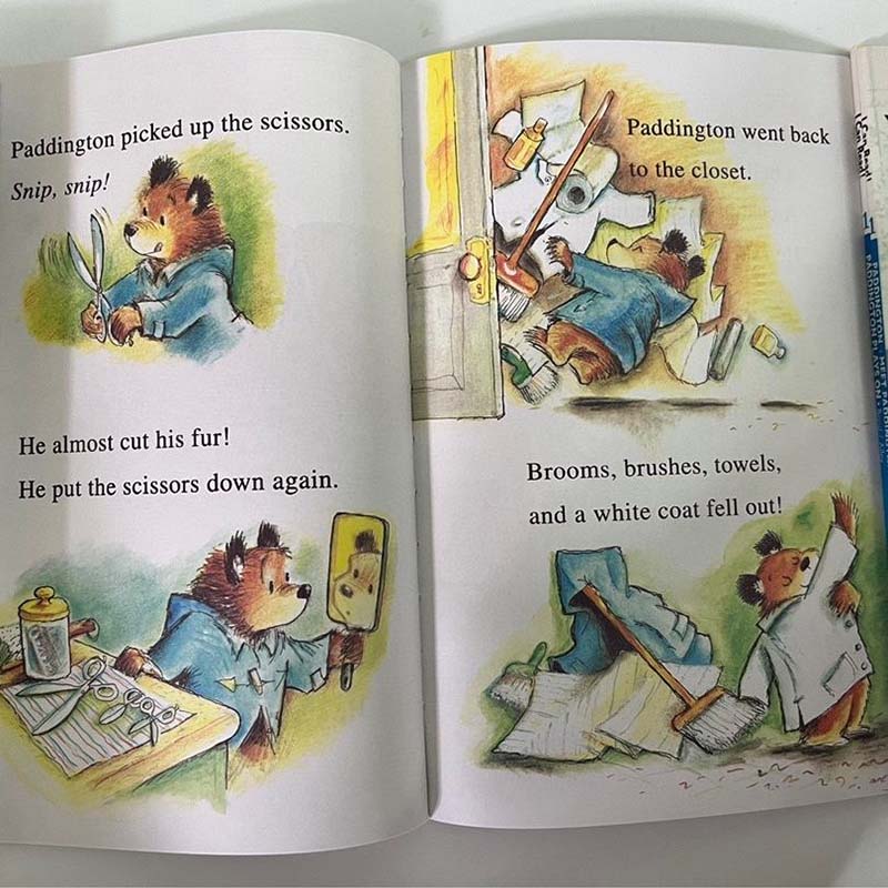 8 boeken/set Engels prentenboe - Educational Cartoon For Kids recensie en prijs