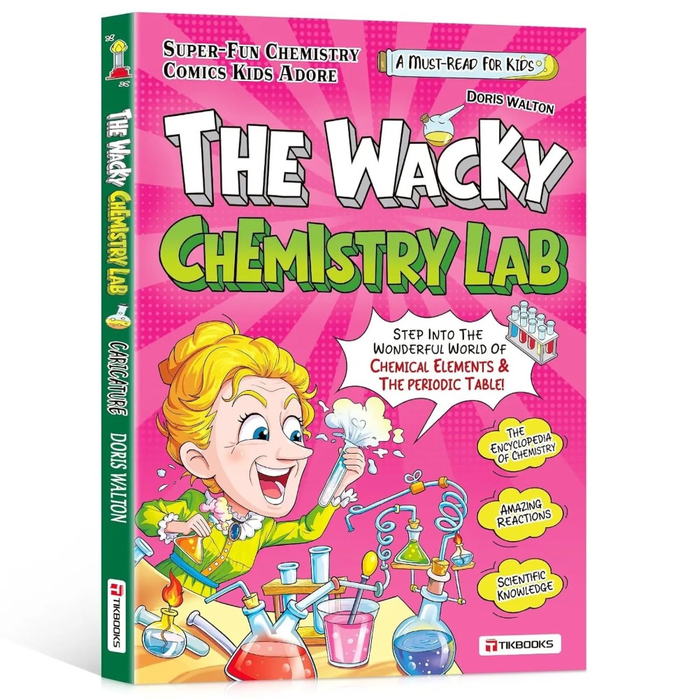 `The Wacky Chemistry Lab Engli - Kids Education Books recensie en prijs