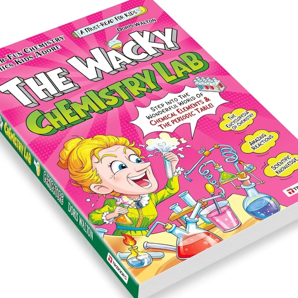 `The Wacky Chemistry Lab Engli - Kids Education Books recensie en prijs