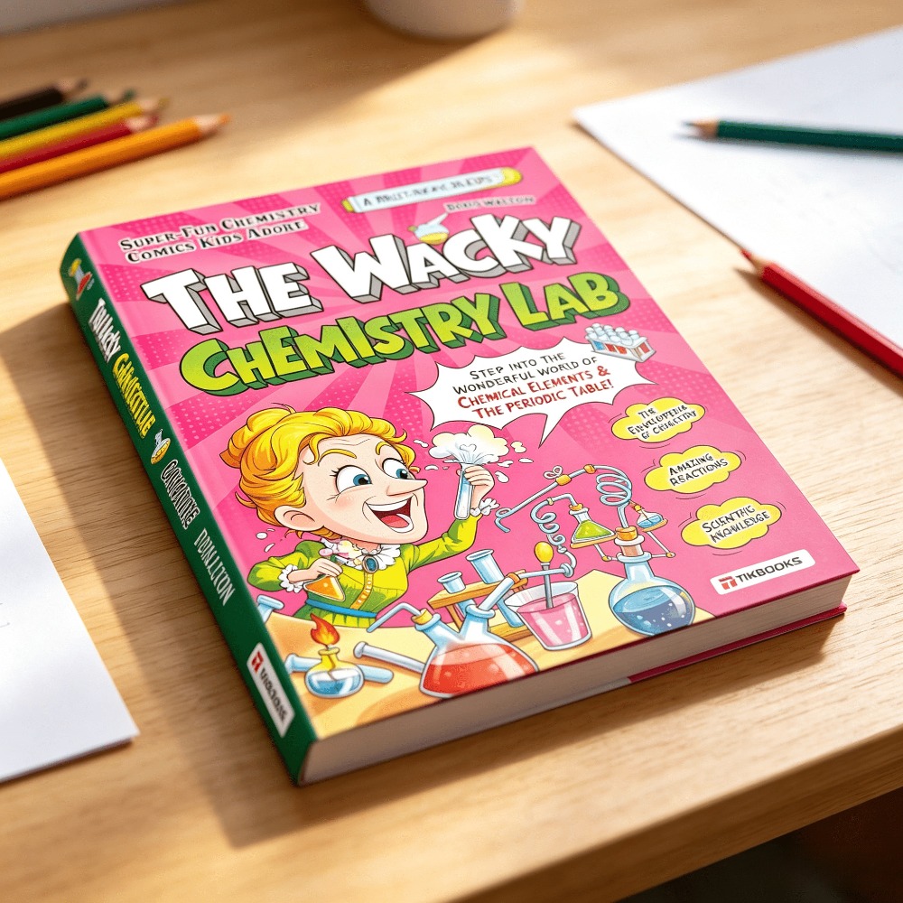`The Wacky Chemistry Lab Engli - Kids Education Books recensie en prijs