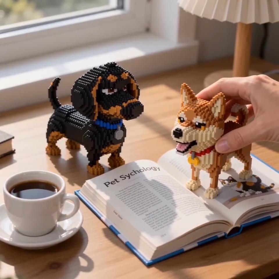 WIST GEBOUWD Shiba Inu Honden  - Kids Education And Recreation recensie en prijs