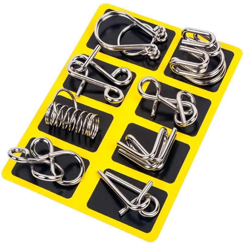 8 Stks/set Metalen Montessori  - Game Educational For Kids Free recensie en prijs