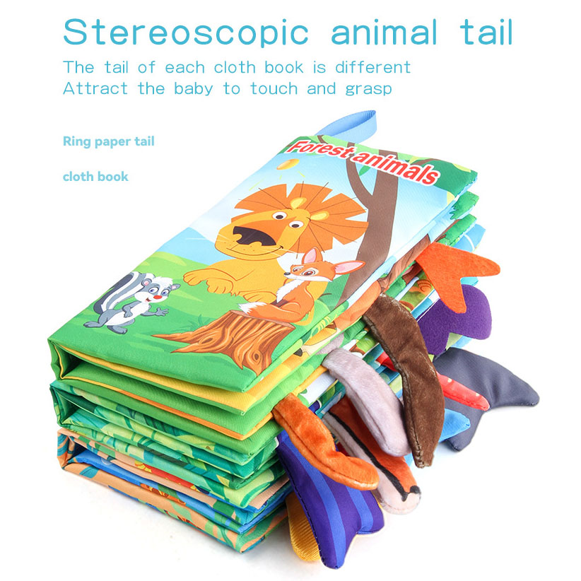 Nieuwe Baby Doek Boeken Visuel - Educational Cartoon For Kids recensie en prijs