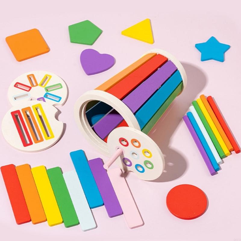 Educatief houten vormsorteerde - Kids Educational Game 2 recensie en prijs