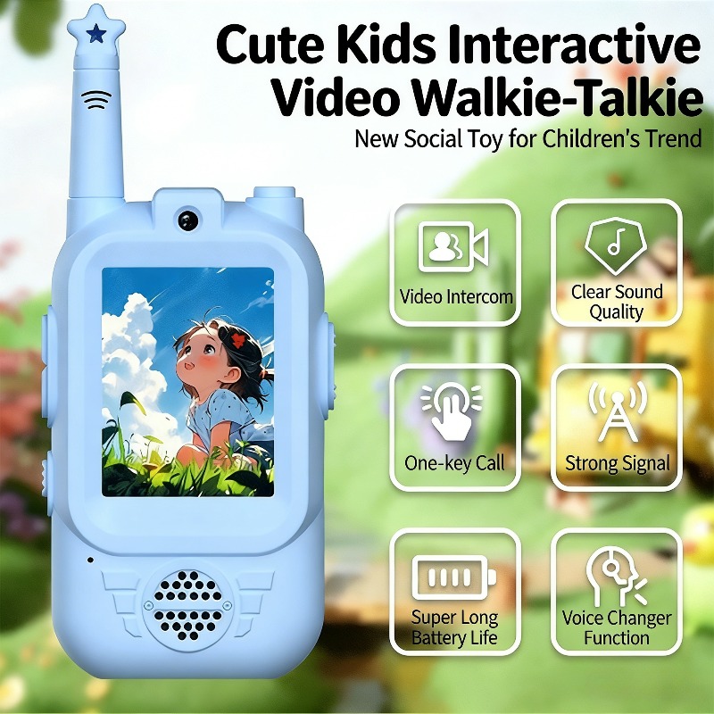 2PC Kids Video Walkie Talkies  - Kids Education And Recreation recensie en prijs
