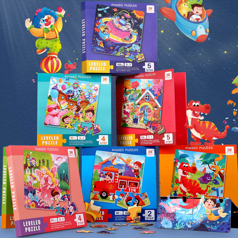 Magnetische houten puzzel voor - Educational Cartoon For Kids recensie en prijs