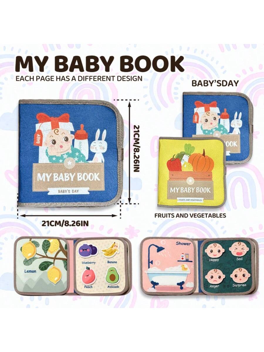 Montessori Baby Druk Boek, Bab - Kids Education Books recensie en prijs