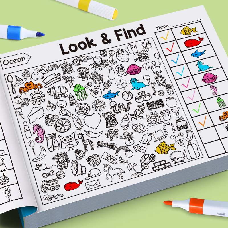 Kinderzoeken Activiteitenboek  - Kids Education Books recensie en prijs