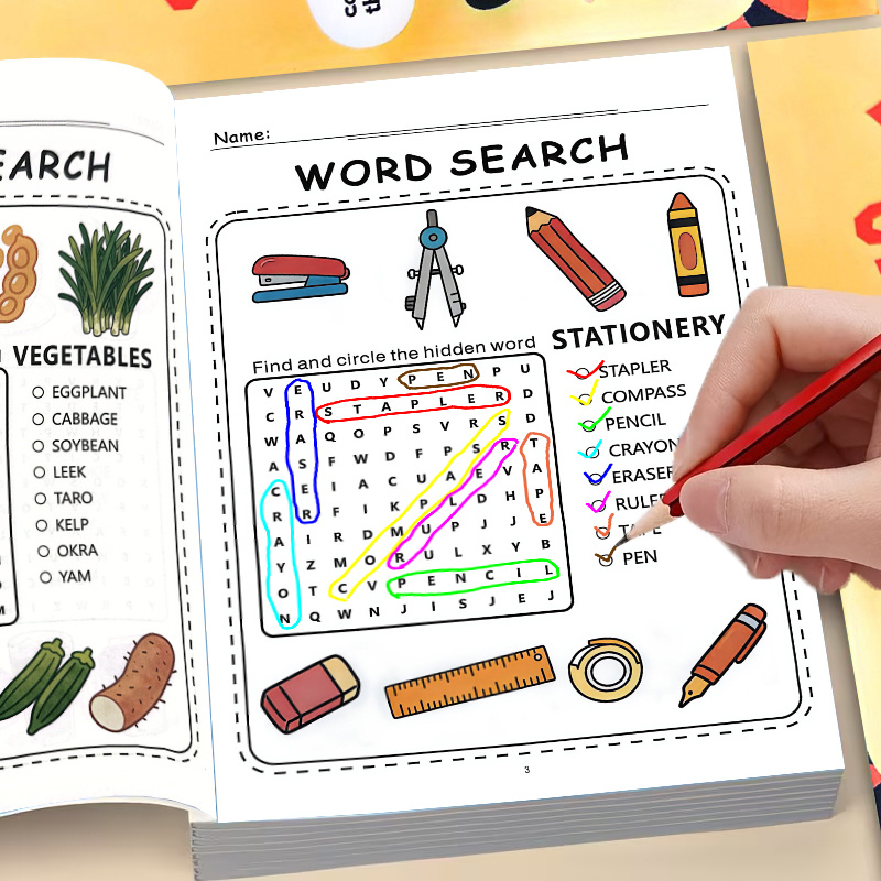 Woordzoekboek: Leuke en leerza - Kids Education Related recensie en prijs